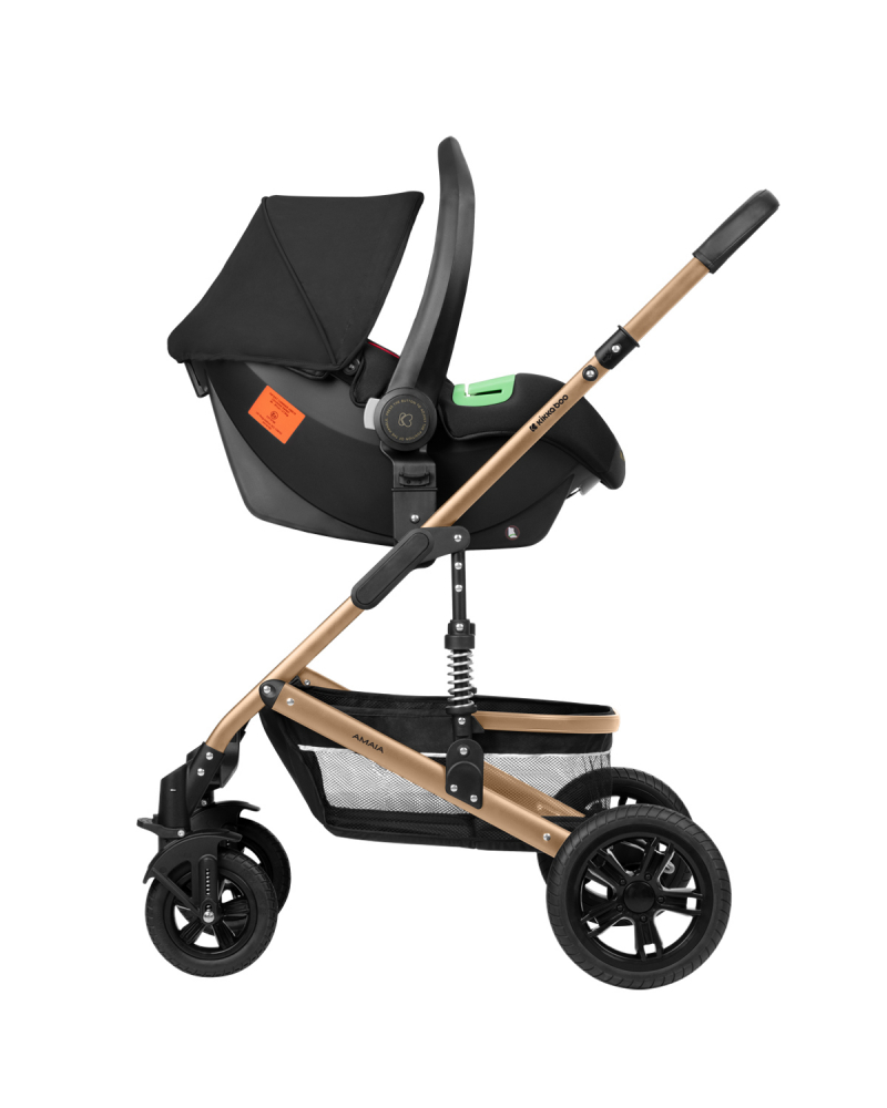 KikkaBoo Amaia 3in1 Black, Până la 22kg - imagine 5