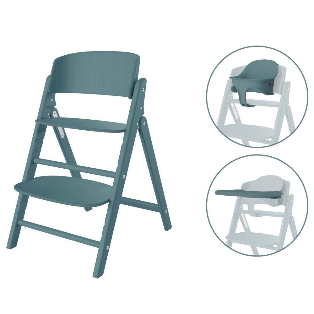Scaun de Masa Cybex Click Fold 3 in 1, Stone Blue
