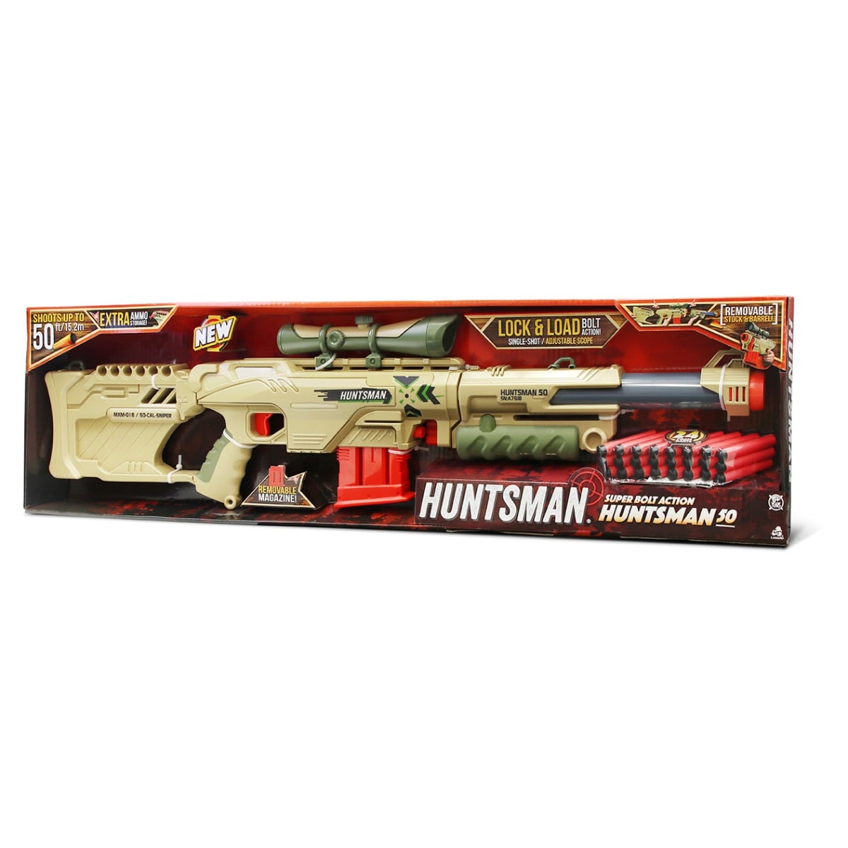 Pistol 3 in 1 Huntsman 50, Lanard Toys