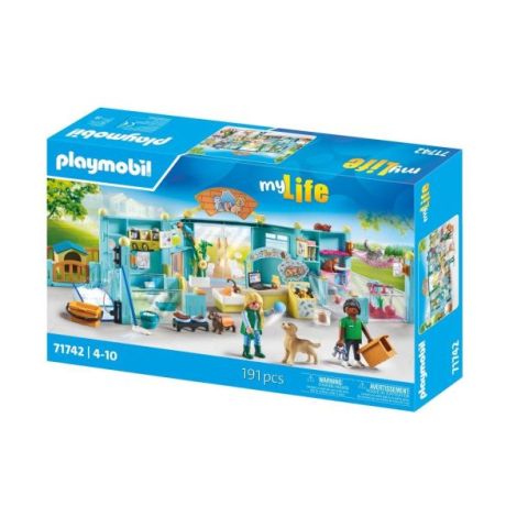 Playmobil Hotel Animale - Jucărie Creativă Copii - imagine 3