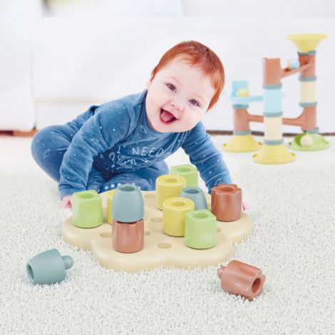 Quercetti Chunky Peggy Bio - Joc Educativ Eco, 1-4 ani - imagine 3