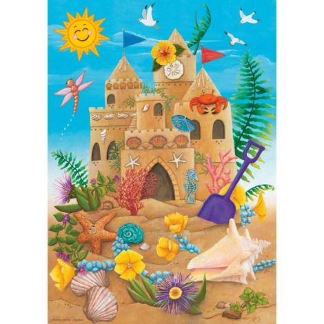 Puzzle Copii Ravensburger Castel de Nisip 35p - imagine 3