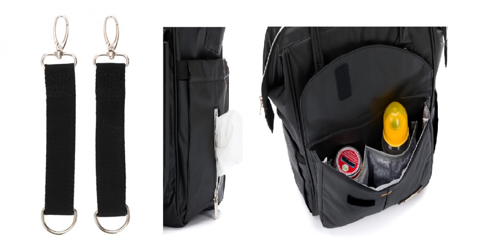 Geanta Rucsac Fillikid Melange Black, Practică - imagine 5