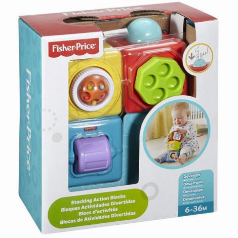 Fisher-Price Cuburi Activitati | Dezvoltare Bebe - imagine 2