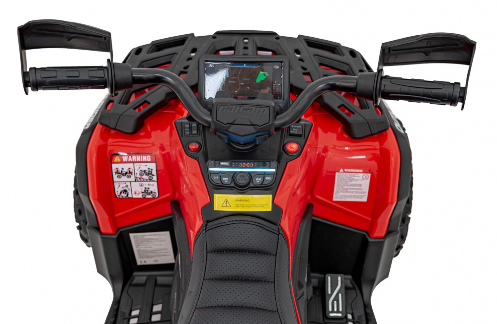 ATV Electric Can-Am Outlander 4x4 Red - Ramiz - imagine 3