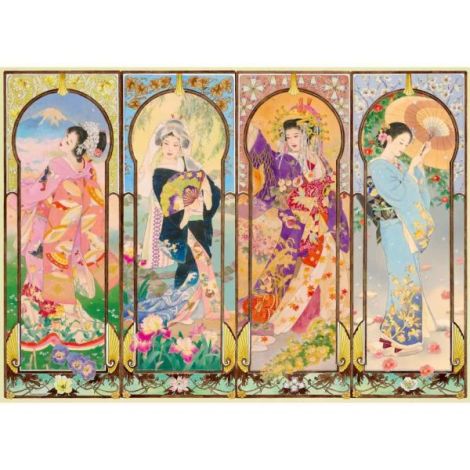 Puzzle 4 Anotimpuri Ravensburger 1000 piese