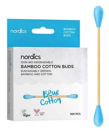 Betisoare Bumbac & Bambus Nordics | Biodegradabile