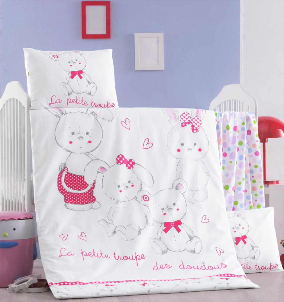 Set Lenjerie Victoria Home 6 piese Ranforce - imagine 2