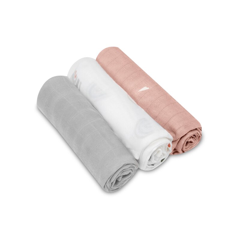 Set 3 scutece bambus Rainbow Lionelo, 70x70 cm - imagine 4