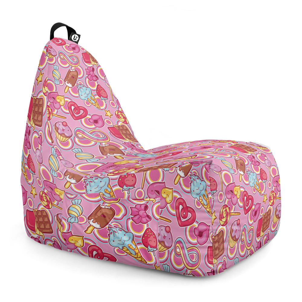 Fotoliu Puf Chill XL Updeco Roz, Relaxare Supremă - imagine 6
