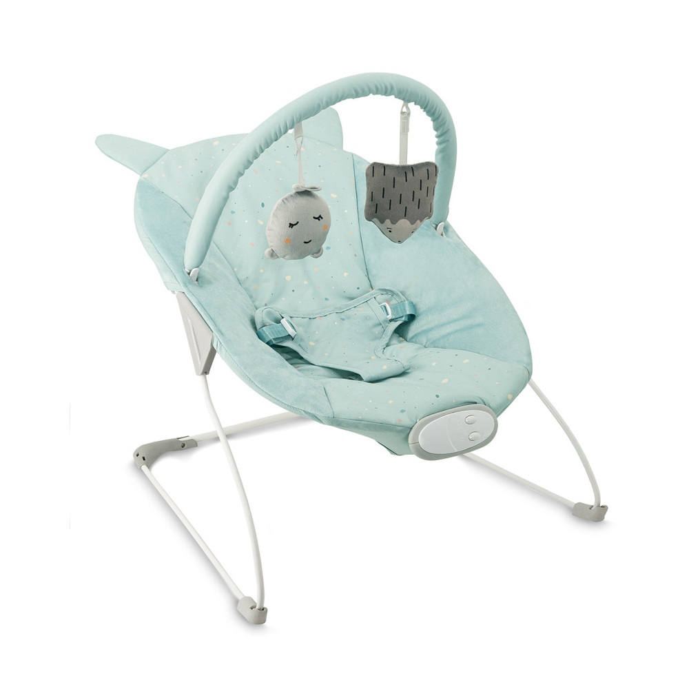 Balansoar Bebelusi Momi Glossy Blue | Confort Sigur - imagine 5