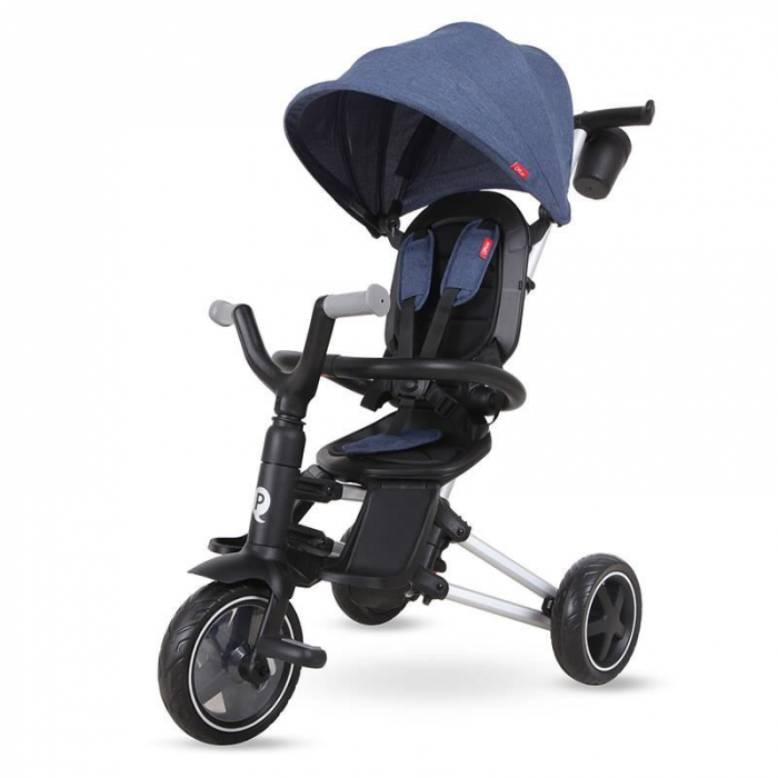 Tricicleta Ultrapliabila Qplay Nova Albastru