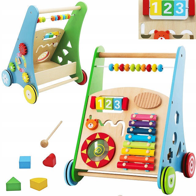 Antepremergator Matadi Educativ din Lemn - imagine 6