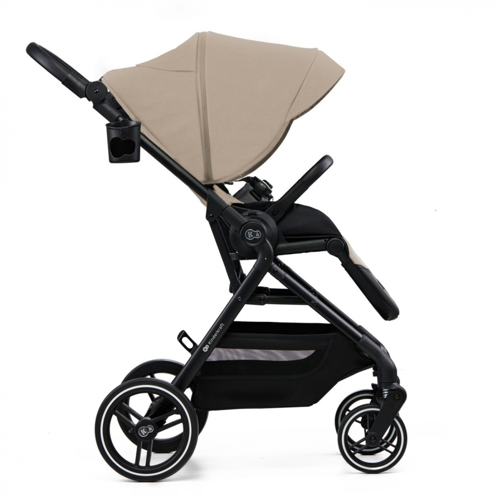 Carucior Kinderkraft Yoxi Beige Sport pana la 27kg - imagine 3