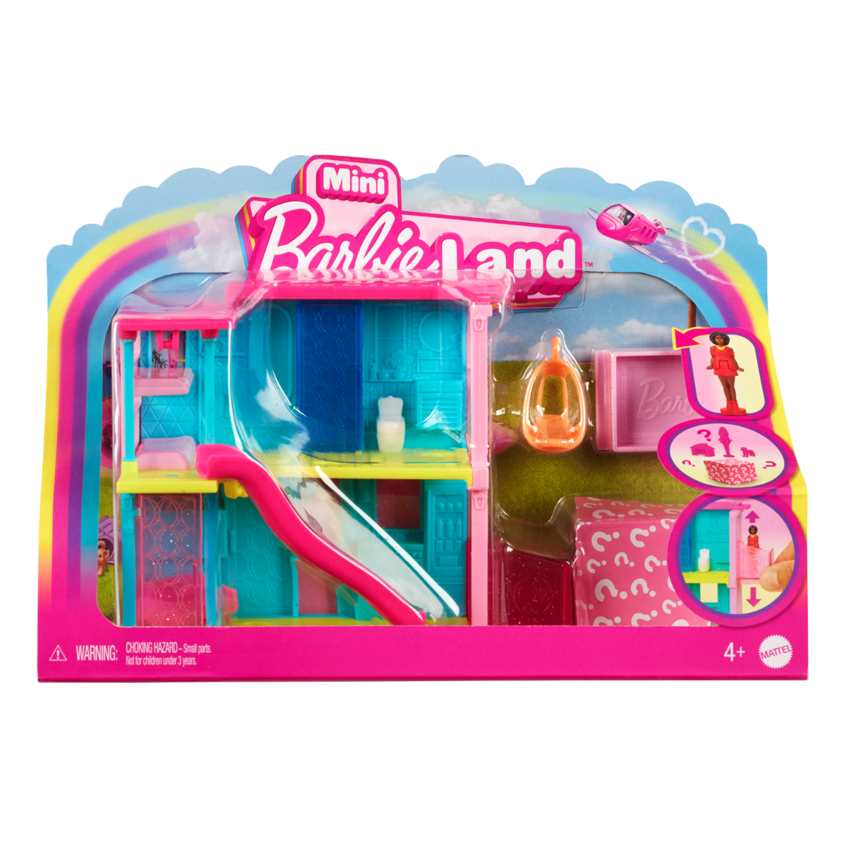 Set Casa și Păpușă Barbie Mini Barbieland