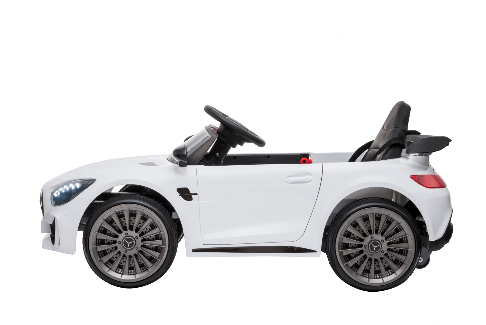 Masinuta Electrica Mercedes GTR-S 12V Alba - imagine 11