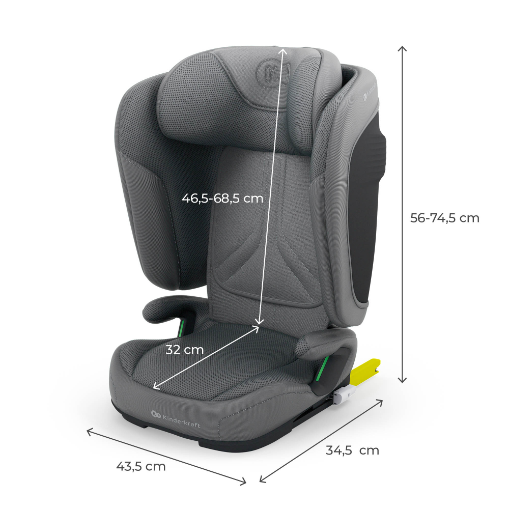Kinderkraft Unity2 - Scaun auto pliabil i-Size - imagine 8