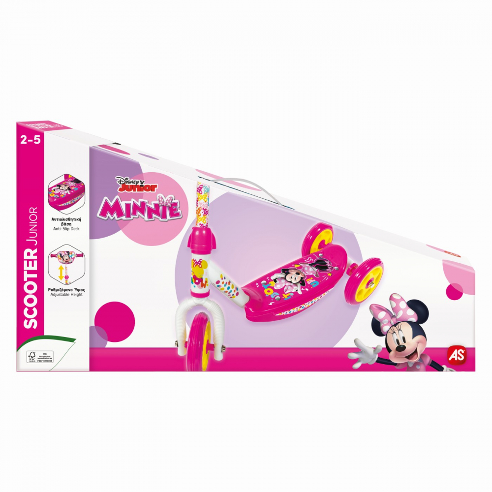 Trotineta 3 roti Minnie AS, ghidon reglabil