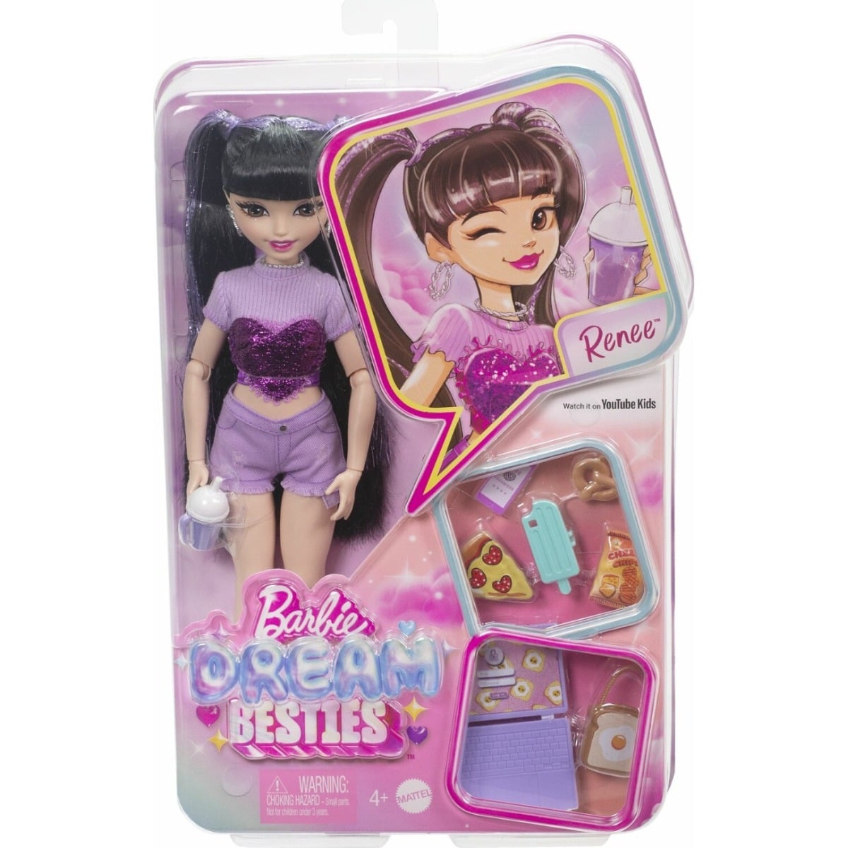Barbie Dream Besties Renee cu Accesorii