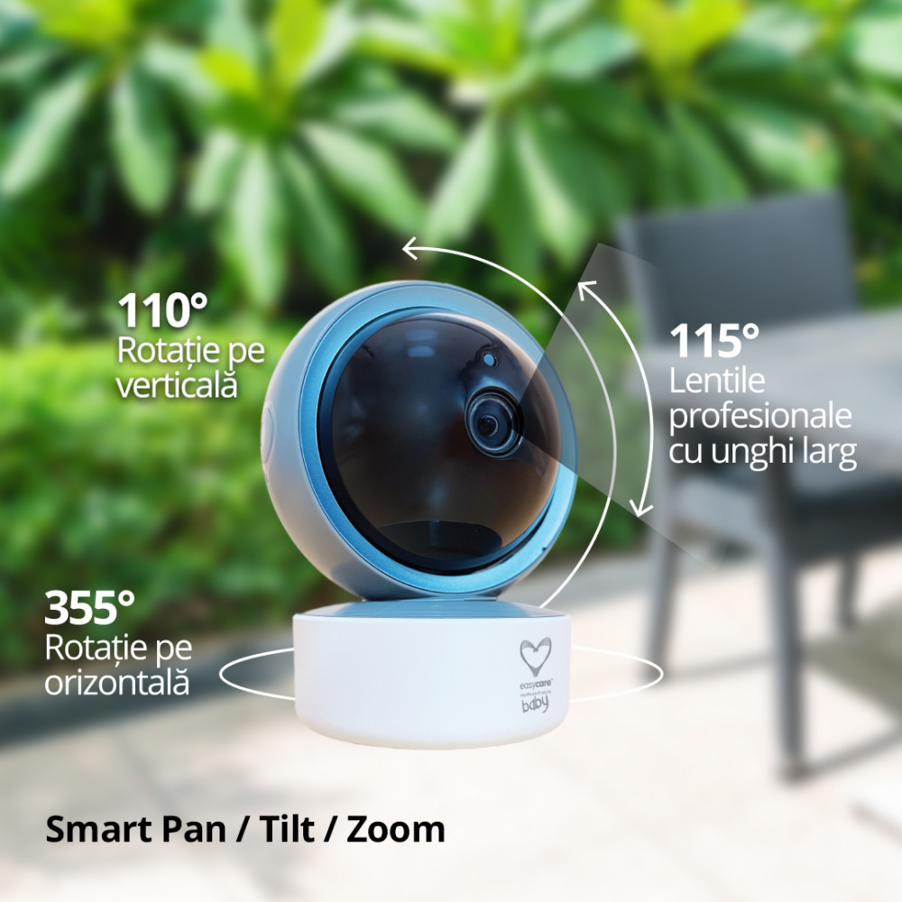 Camera Smart WiFi Easycare Baby | Supraveghere 1080p - imagine 6