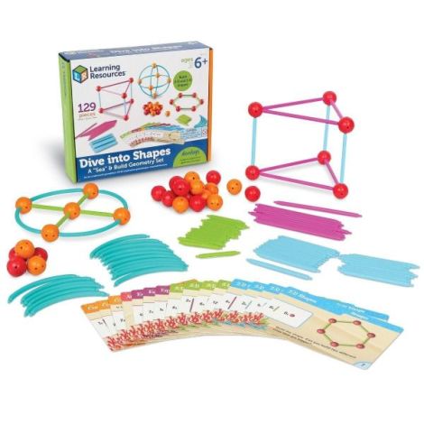 Set Constructie Forme 3D Learning Resources