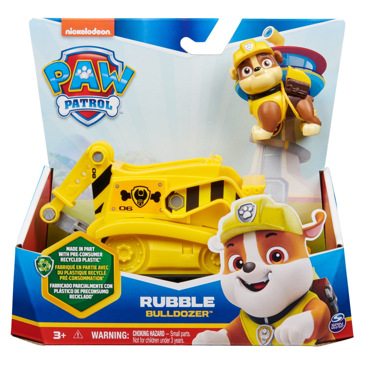 Excavator Rubble Paw Patrol cu Figurina