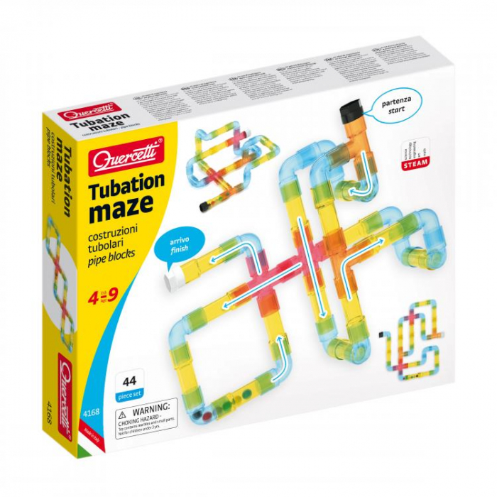 Tubation Maze Quercetti | Labirint 3D Creativ