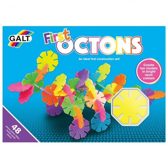 Galt First Octons 48 piese - Construcție creativă