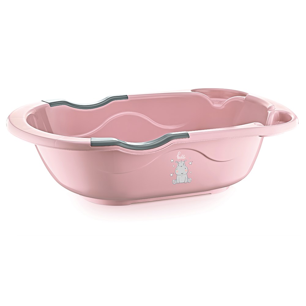 Set baie complet BabyJem Bebe Lux Pink, 6 piese - imagine 4