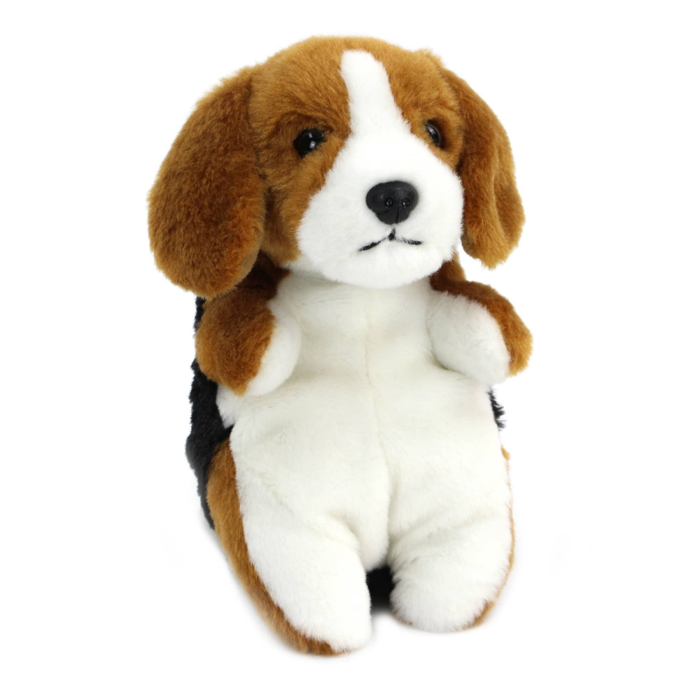 Cățelus Beagle Living Nature 17cm - Cadou Perfect