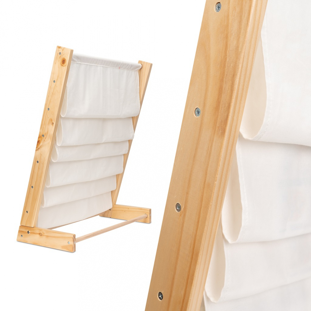 Raft Carti Copii Ikonka Lemn 79x62.5x30cm - imagine 9