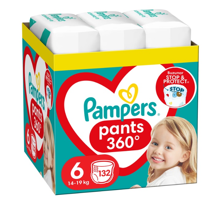 Pampers Pants XXL Box 132 bucati | Protectie Maxima - imagine 10