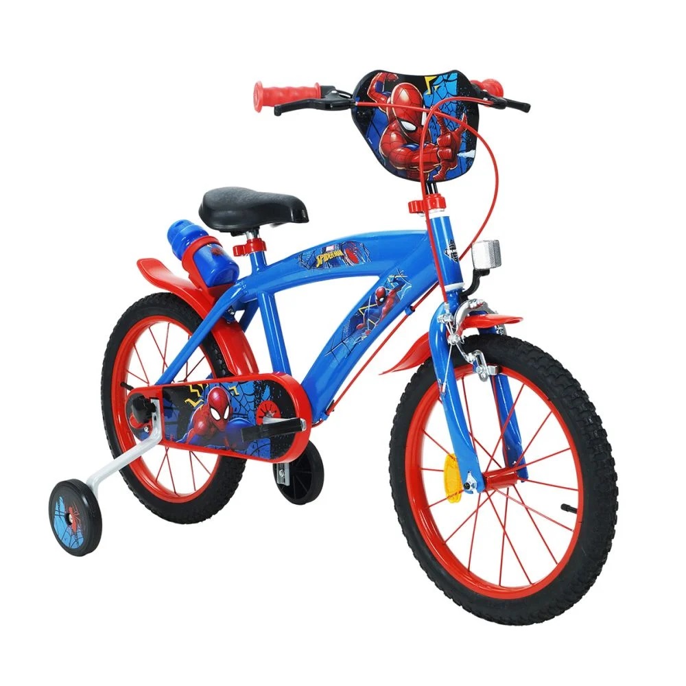 Bicicleta Huffy Spiderman 16 inch cu roti ajutatoare - imagine 3