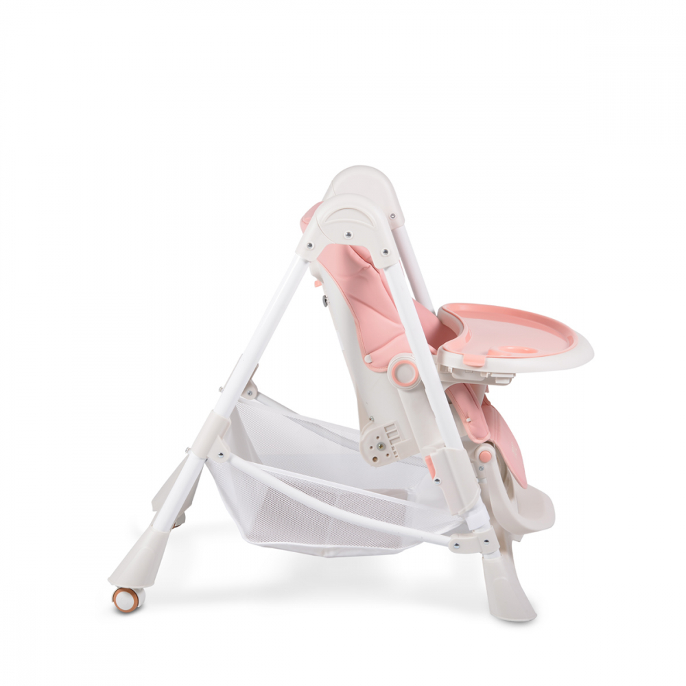 Scaun de masa Moni Chocolate Pink, Confortabil si Stabil - imagine 6