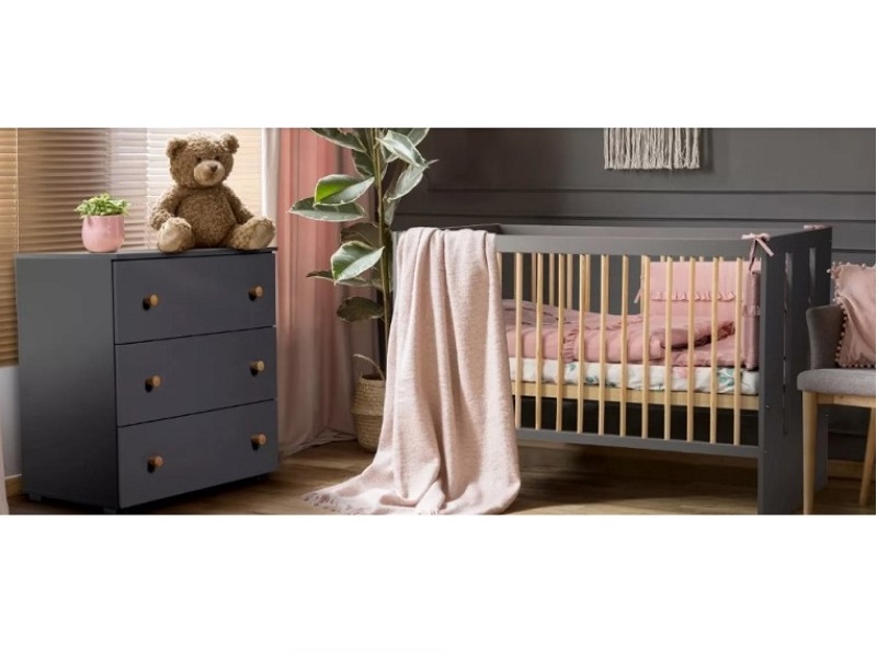 Set Mobilier Bebelusi Klups Pauline Graphite - imagine 3