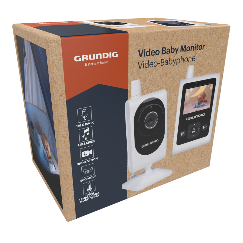Monitor Wireless Grundig Baby 2.4 inch - imagine 3