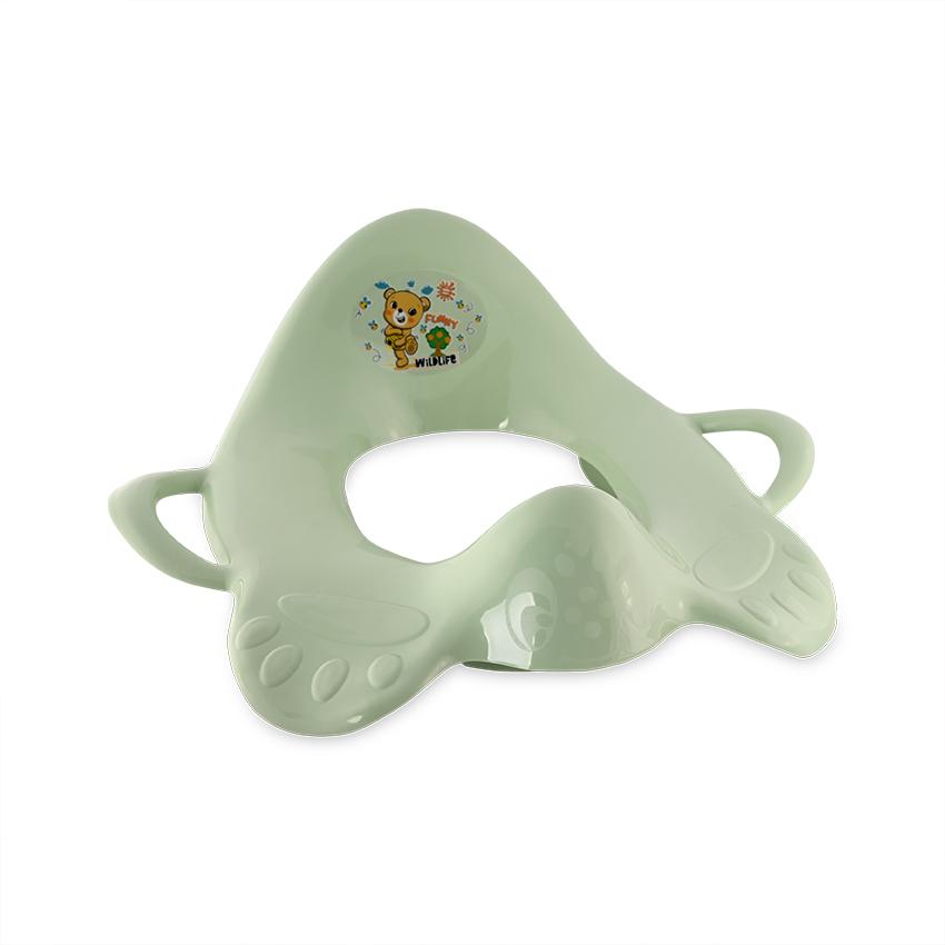 Reductor Toaletă Lorelli Smoke Green cu Mâner - imagine 2