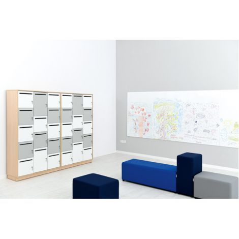 Puf Blocco Albastru | Moje Bambino | Mobilier Design - imagine 3