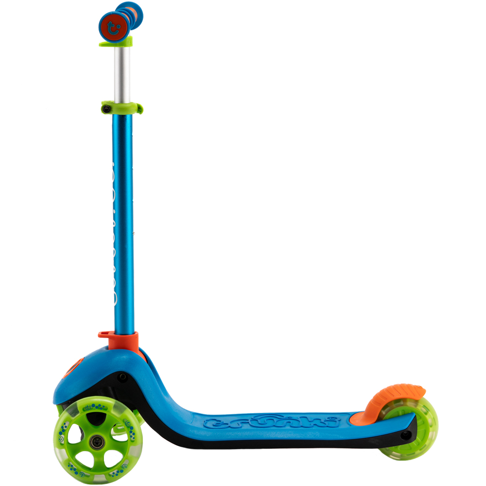 Trotineta Trunki Albastru Pliabilă, Ghidon Reglabil, 50kg - imagine 4
