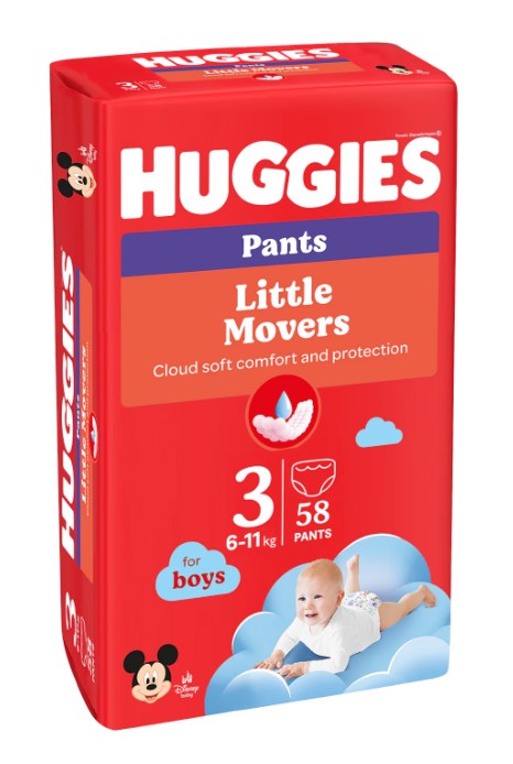 Huggies Mega Pack Scutece Băieți 6-11kg (58buc) - imagine 6