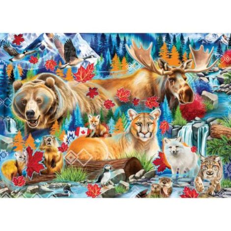 Ravensburger Puzzle Salbaticia Canadei 1000 piese - imagine 3