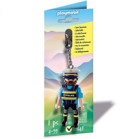 Breloc Politist Playmobil 70648 - Accesoriu Chei