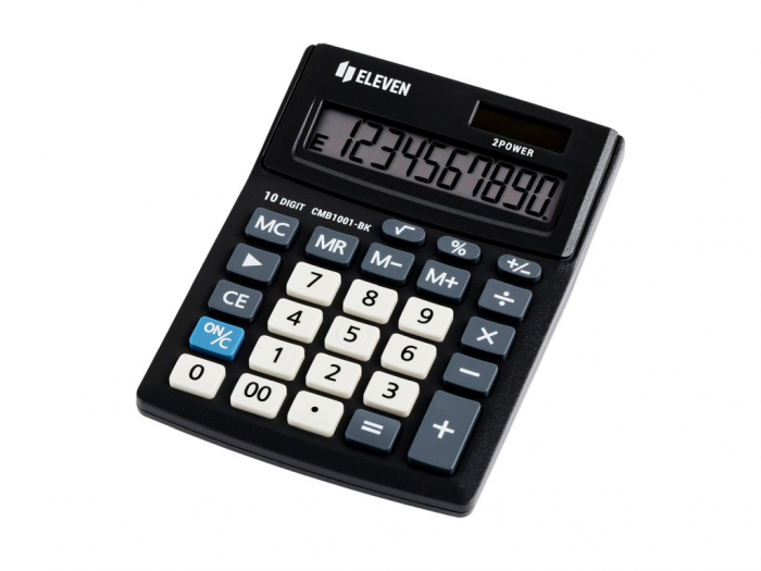 Calculator birou 10 digiti Eleven CMB1001-BK