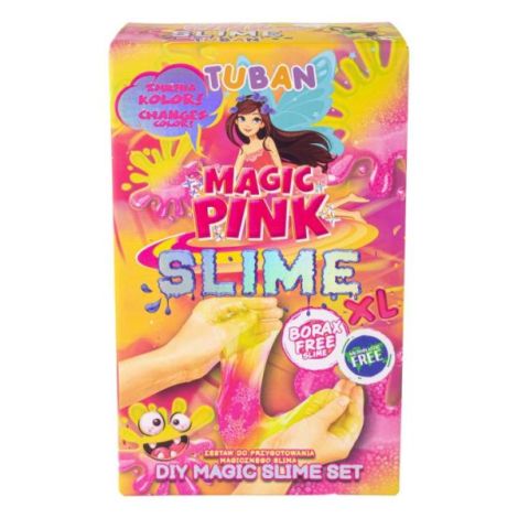 Set DIY SLIME Magic Pink XL Tuban - Schimbă Culoare