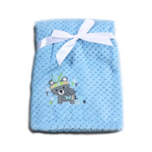 Paturica Cangaroo Freya Blue pentru Copii - imagine 2