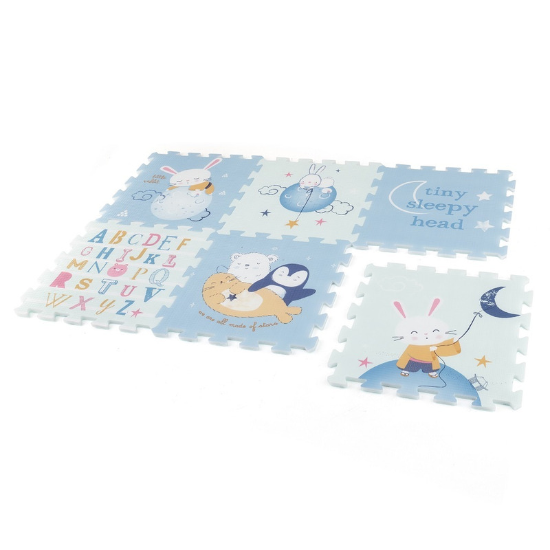 Covoras Puzzle 6 Piese Spuma Petite&Mars Multicolor - imagine 7