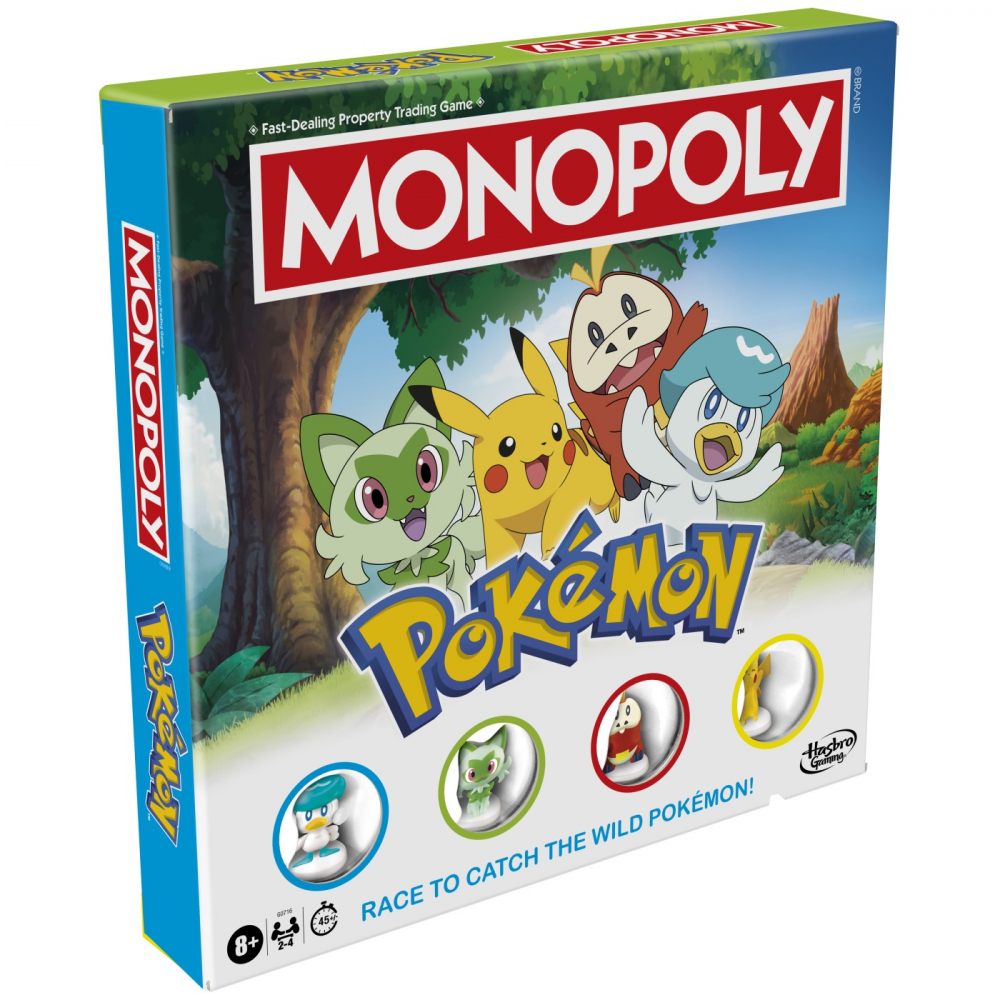 Monopoly Pokemon Joc Hasbro | Cursa pentru Antrenori
