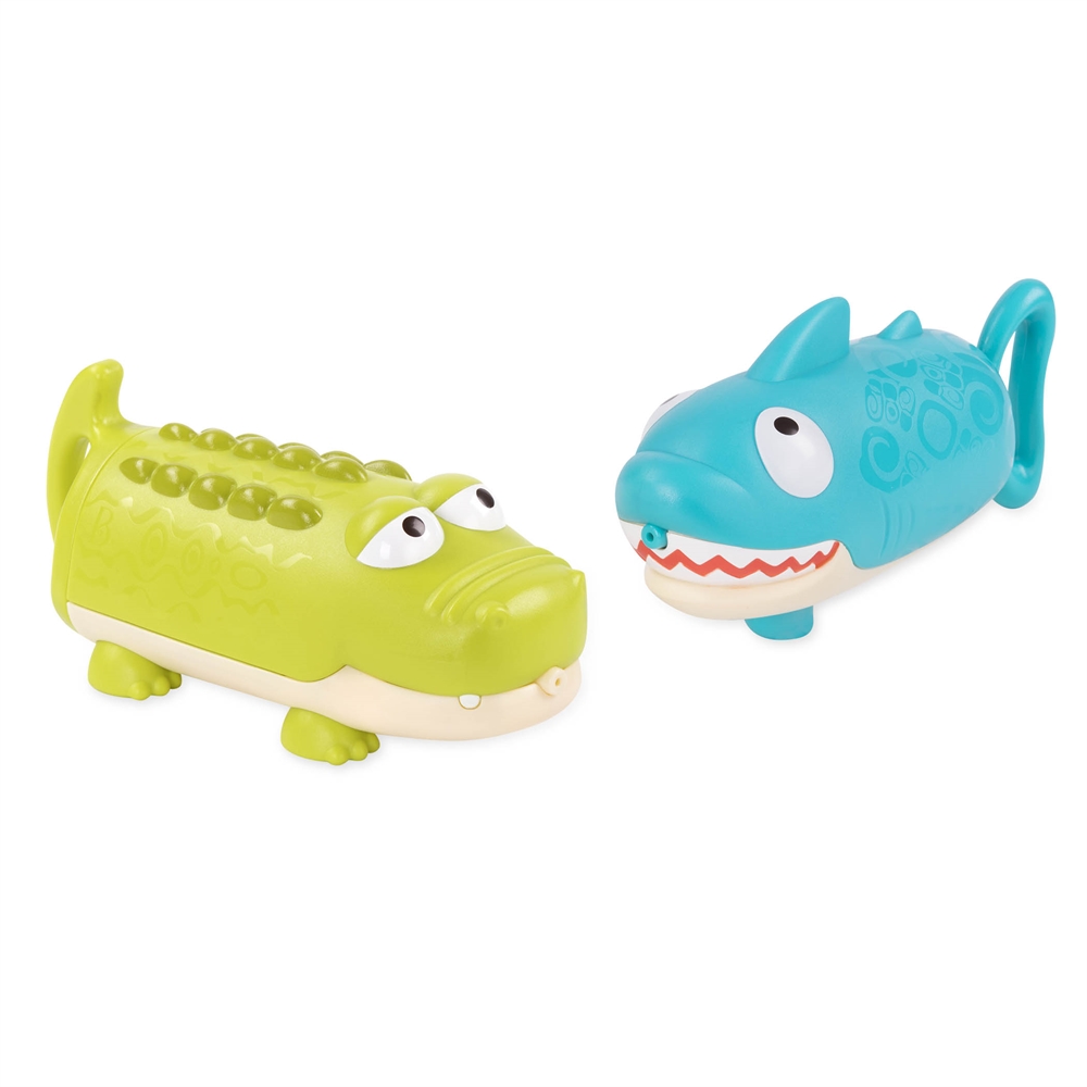 Set 2 Pistoale Apă Rechin & Crocodil B.Toys - imagine 6