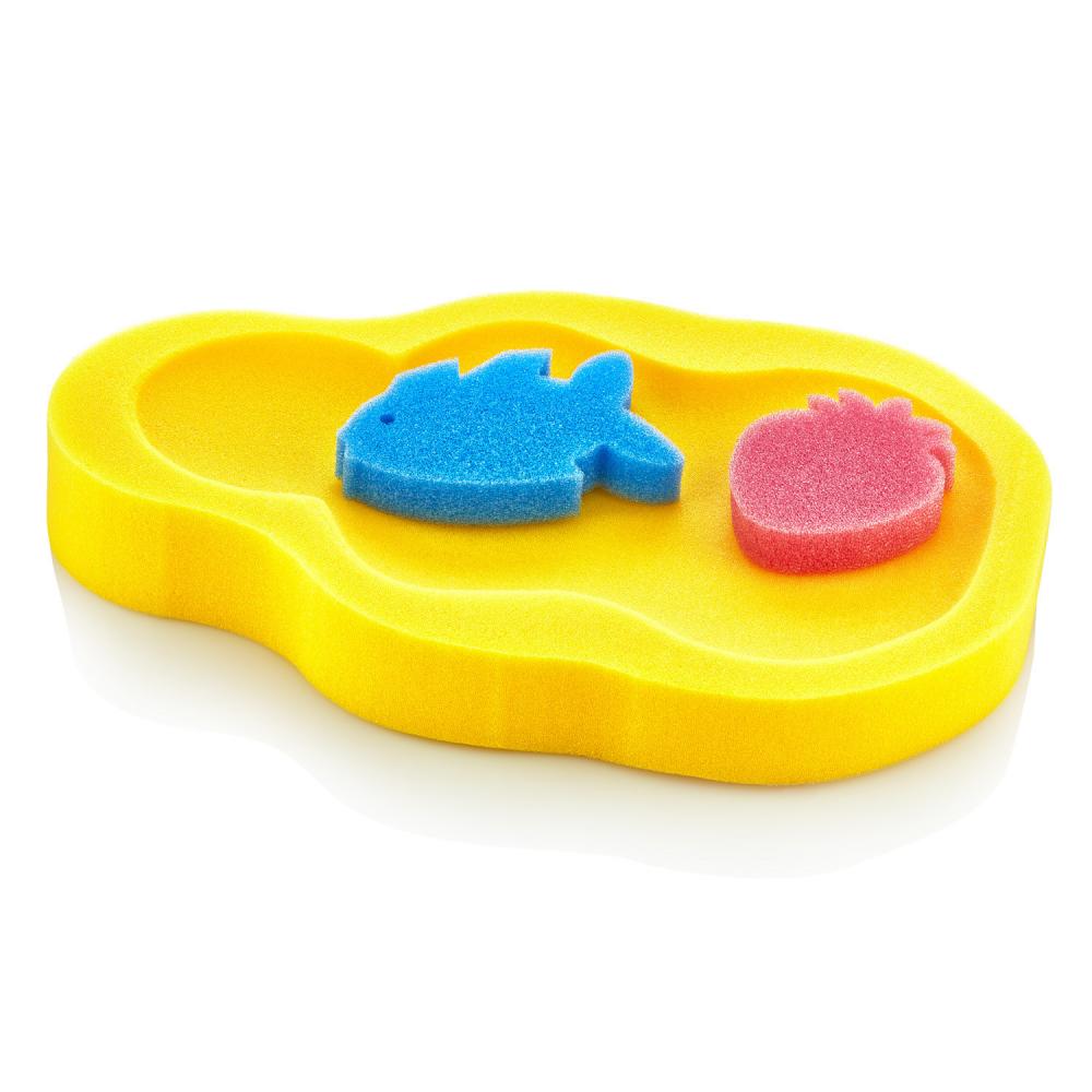 Burete Suport Baie BabyJem Yellow | Siguranță Baie