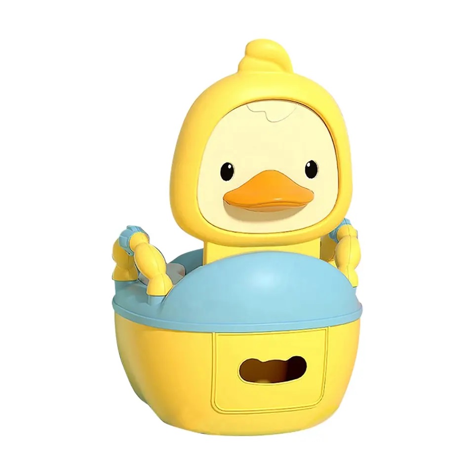 Olita Little Mom Yellow Duck cu Manere și Colac - imagine 10